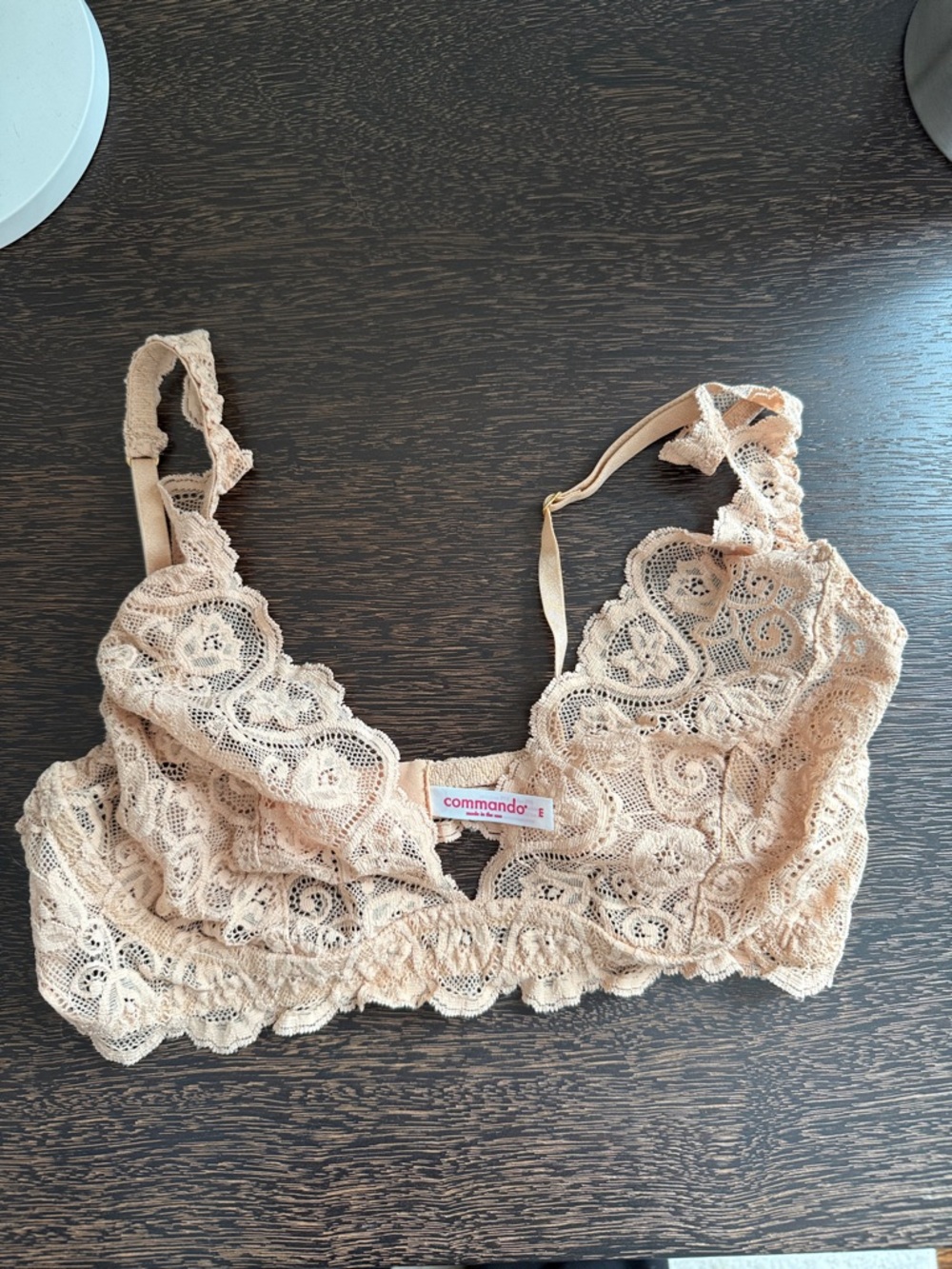 NWOT Commando Beige Lace Bralette